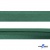 Косая бейка атласная "Омтекс" 15 мм х 132 м, цв. 056 темный зеленый - купить в Краснодаре. Цена: 225.81 руб.