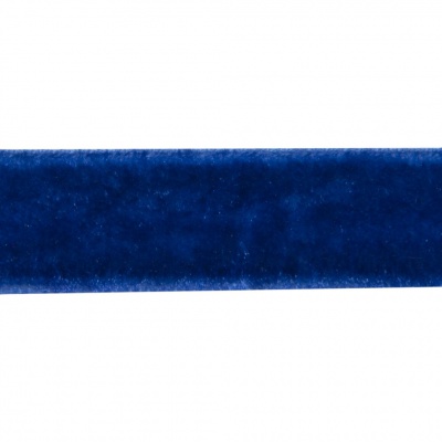 Лента бархатная нейлон, шир.12 мм, (упак. 45,7м), цв.74-василек - купить в Краснодаре. Цена: 392 руб.