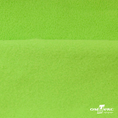 Флис DTY 15-0146, 240 г/м2, шир. 150 см, цвет зеленая свежесть - купить в Краснодаре. Цена 640.46 руб.