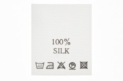 Состав и уход 100% Silk 200 шт - купить в Краснодаре. Цена: 232.29 руб.