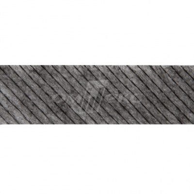KQ217N -прок.лента нитепрошивная по косой 15мм графит 100м - купить в Краснодаре. Цена: 2.24 руб.