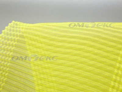 Лента капроновая "Гофре", шир. 110 мм/уп. 50 м, цвет жёлтый - купить в Краснодаре. Цена: 33.37 руб.