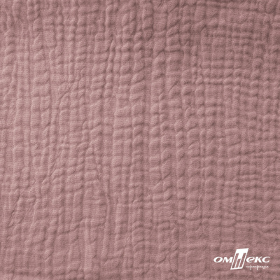 Ткань Муслин, 100% хлопок, 125 гр/м2, шир. 135 см   Цв. Пудра Розовый   - купить в Краснодаре. Цена 388.08 руб.