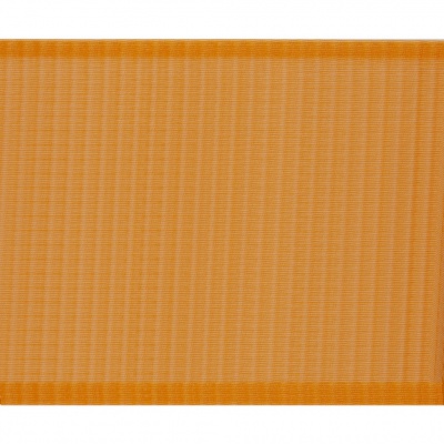 Лента капроновая "Гофре", шир. 110 мм/уп. 50 м, цвет оранжевый - купить в Краснодаре. Цена: 26.93 руб.