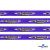 Тесьма отделочная (киперная) 10 мм, 100% хлопок,"THE SKATEBOARD CULIURE"(45 м) цв.121-32 -фиолет - купить в Краснодаре. Цена: 850.62 руб.