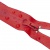 Молния водонепроницаемая PVC Т-7, 90 см, разъемная, цвет (820) красный - купить в Краснодаре. Цена: 61.18 руб.