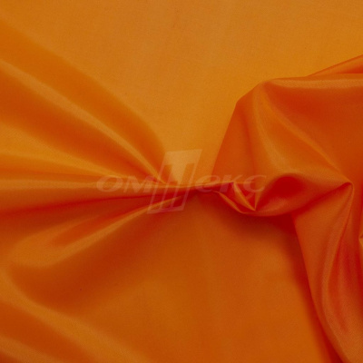 Ткань  подкладочная, Таффета 170Т цвет оранжевый 021С, шир. 150 см - купить в Краснодаре. Цена 43.06 руб.