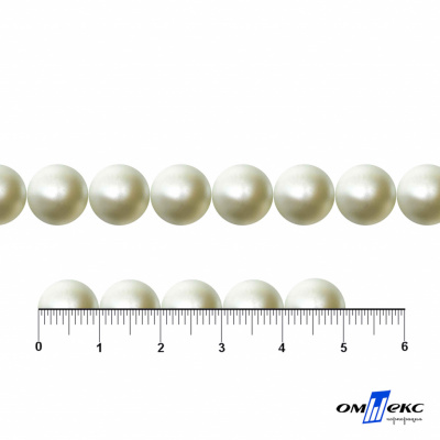 0404-5146В-Полубусины пластиковые круглые "ОмТекс", 10 мм, (уп.50гр=175+/-3шт), цв.065-молочный - купить в Краснодаре. Цена: 63.46 руб.