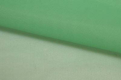 Портьерный капрон 15-6123, 47 гр/м2, шир.300см, цвет св.зелёный - купить в Краснодаре. Цена 137.27 руб.
