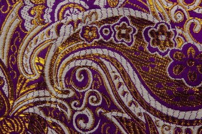 Ткань костюмная жаккард №9, 140 гр/м2, шир.150см, цвет фиолет - купить в Краснодаре. Цена 387.20 руб.
