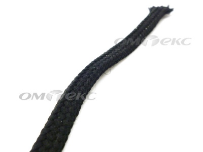 Шнурки т.3 160 см черный - купить в Краснодаре. Цена: 17.68 руб.
