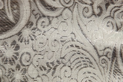 Ткань костюмная жаккард №10, 140 гр/м2, шир.150см, цвет св.серебро - купить в Краснодаре. Цена 383.29 руб.