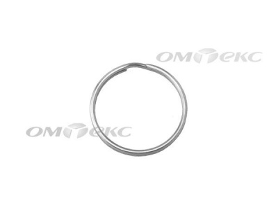 Кольцо металлическое d-20 мм, цв.-никель - купить в Краснодаре. Цена: 3.23 руб.