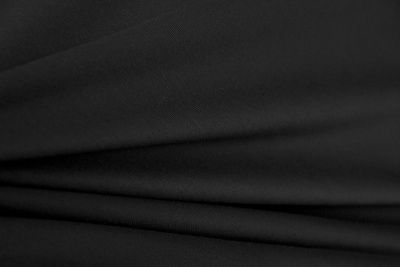 Трикотаж "Grange" BLACK 1# (2,38м/кг), 280 гр/м2, шир.150 см, цвет чёрно-серый - купить в Краснодаре. Цена 870.01 руб.