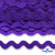 Тесьма вьюнчик 0381-0050, 5 мм/упак.33+/-1м, цвет 9530-фиолетовый - купить в Краснодаре. Цена: 107.26 руб.