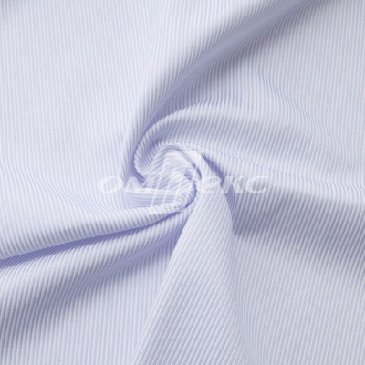 Ткань сорочечная Пула, 115 г/м2, 58% пэ,42% хл, шир.150 см, цв.1-голубой, (арт.107) - купить в Краснодаре. Цена 306.69 руб.