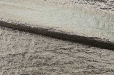 Текстильный материал "Диско"#1805 с покрытием РЕТ, 40гр/м2, 100% полиэстер, цв.6-тем.серебро - купить в Краснодаре. Цена 412.36 руб.