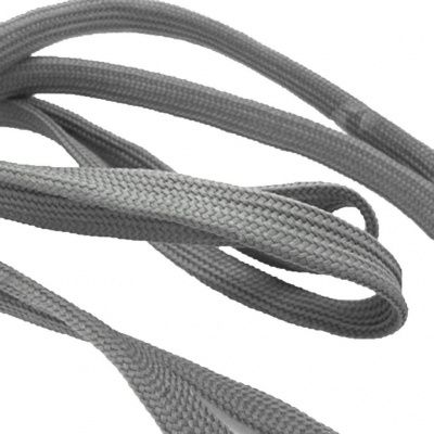 Шнурки т.5 80 см серый - купить в Краснодаре. Цена: 16.76 руб.