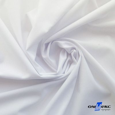 Ткань сорочечная Илер 100%полиэстр, 120 г/м2 ш.150 см, цв.белый - купить в Краснодаре. Цена 290.24 руб.