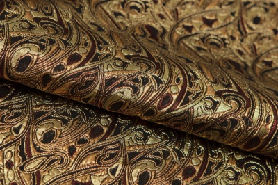 Ткань костюмная жаккард, 135 гр/м2, шир.150см, цвет бордо№17 - купить в Краснодаре. Цена 441.94 руб.