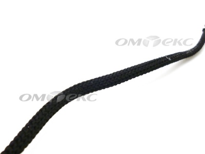 Шнурки т.5 70 см черные - купить в Краснодаре. Цена: 14.31 руб.