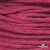 Шнур плетеный d-6 мм, 70% хлопок 30% полиэстер, уп.90+/-1 м, цв.1068-фуксия - купить в Краснодаре. Цена: 588 руб.