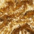 Сетка с пайетками №3, 188 гр/м2, шир.140см, цвет золотой - купить в Краснодаре. Цена 454.12 руб.