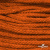 Шнур плетеный d-6 мм, 70% хлопок 30% полиэстер, уп.90+/-1 м, цв.1066-апельсин - купить в Краснодаре. Цена: 588 руб.