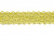 Тесьма кружевная 0621-1567, шир. 15 мм/уп. 20+/-1 м, цвет 017-жёлтый - купить в Краснодаре. Цена: 466.97 руб.