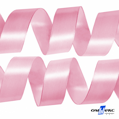 050-нежно-розовый Лента атласная упаковочная (В) 85+/-5гр/м2, шир.50 мм (1/2), 25+/-1 м - купить в Краснодаре. Цена: 120.46 руб.