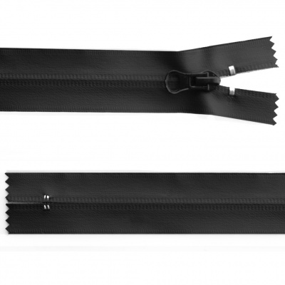 Молния водонепроницаемая PVC Т-7, 20 см, неразъемная, цвет чёрный - купить в Краснодаре. Цена: 21.56 руб.
