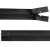 Молния водонепроницаемая PVC Т-7, 20 см, неразъемная, цвет чёрный - купить в Краснодаре. Цена: 21.56 руб.