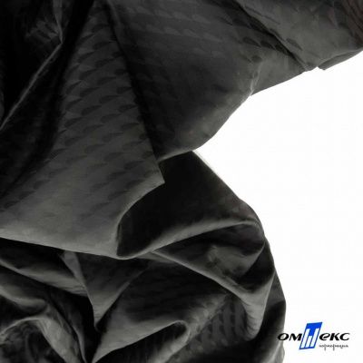 Ткань подкладочная Жаккард PV2416932, 93г/м2, 145 см,черный - купить в Краснодаре. Цена 241.46 руб.