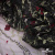 Сетка с вышивкой "Мадрид" 135 г/м2, 100% нейлон, ширина 130 см, Цвет 4/Черный - купить в Краснодаре. Цена 980 руб.