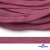 Шнур плетеный d-8 мм плоский, 70% хлопок 30% полиэстер, уп.85+/-1 м, цв.1029-розовый - купить в Краснодаре. Цена: 735 руб.