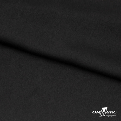 Ткань плательная Габриэль 100% полиэстер,140 (+/-10) гр/м2, шир. 150 см, цв. черный BLACK - купить в Краснодаре. Цена 248.37 руб.