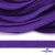 Шнур плетеный d-8 мм плоский, 70% хлопок 30% полиэстер, уп.85+/-1 м, цв.1030-фиолет - купить в Краснодаре. Цена: 735 руб.