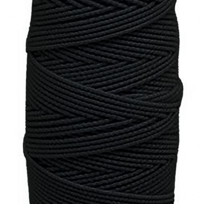 Нитка - резинка Спандекс 25 м (уп-10шт)-чёрные - купить в Краснодаре. Цена: 36.02 руб.