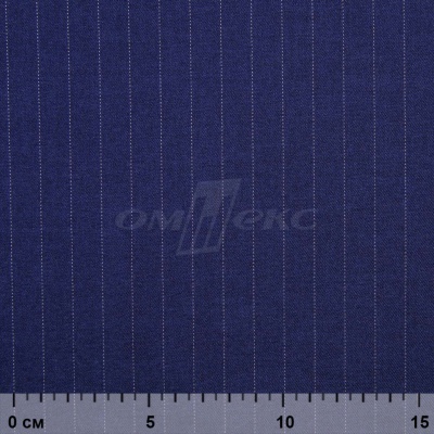Костюмная ткань "Жаклин", 188 гр/м2, шир. 150 см, цвет тёмно-синий - купить в Краснодаре. Цена 430.84 руб.