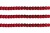 Пайетки "ОмТекс" на нитях, SILVER-BASE, 6 мм С / упак.73+/-1м, цв. 3 - красный - купить в Краснодаре. Цена: 468.37 руб.