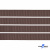 Репсовая лента 005, шир. 6 мм/уп. 50+/-1 м, цвет коричневый - купить в Краснодаре. Цена: 88.45 руб.
