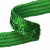 Тесьма с пайетками D4, шир. 20 мм/уп. 25+/-1 м, цвет зелёный - купить в Краснодаре. Цена: 778.19 руб.
