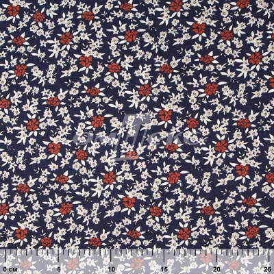 Плательная ткань "Фламенко" 7.2, 80 гр/м2, шир.150 см, принт растительный - купить в Краснодаре. Цена 239.03 руб.