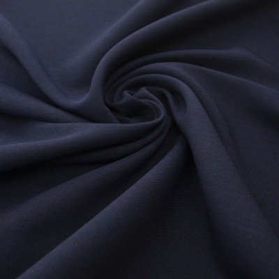 Ткань костюмная 26150 2009, 214 гр/м2, шир.150см, цвет т.синий - купить в Краснодаре. Цена 358.58 руб.