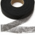 Прокладочная лента (паутинка) DF23, шир. 15 мм (боб. 100 м), цвет чёрный - купить в Краснодаре. Цена: 1.13 руб.