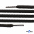 Шнурки #106-09, круглые 130 см, цв.чёрный - купить в Краснодаре. Цена: 21.92 руб.