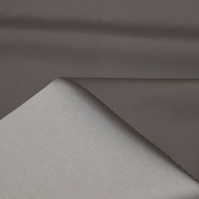 Курточная ткань Дюэл (дюспо) 18-0201, PU/WR/Milky, 80 гр/м2, шир.150см, цвет серый - купить в Краснодаре. Цена 160.75 руб.