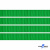 Репсовая лента 019, шир. 6 мм/уп. 50+/-1 м, цвет зелёный - купить в Краснодаре. Цена: 87.54 руб.