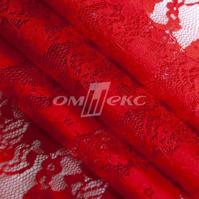 Кружевное полотно стрейч 15A61/RED, 100 гр/м2, шир.150см - купить в Краснодаре. Цена 1 580.95 руб.