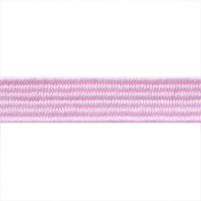 Резиновые нити с текстильным покрытием, шир. 6 мм ( упак.30 м/уп), цв.- 80-розовый - купить в Краснодаре. Цена: 155.22 руб.